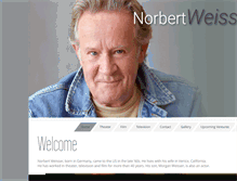 Tablet Screenshot of norbertweisser.com